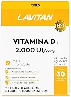 LAVITAN VITAMINA D 2.000UI COMP REV X 30, Laranja, Pequeno