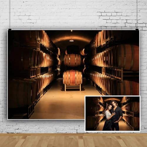 SDOTPMT 1.8x1.2m Fondo de la Bodega Retro Gabinete de Madera de la Bodega de barriles de Madera, fotografía de Fondo de la Botella, Fondo de Pantalla de la Pancarta Decorativa del Club del Bar