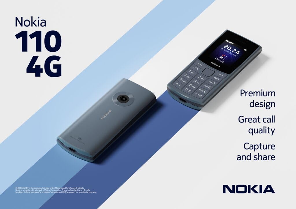 Nokia 110 4G 2024 Blue