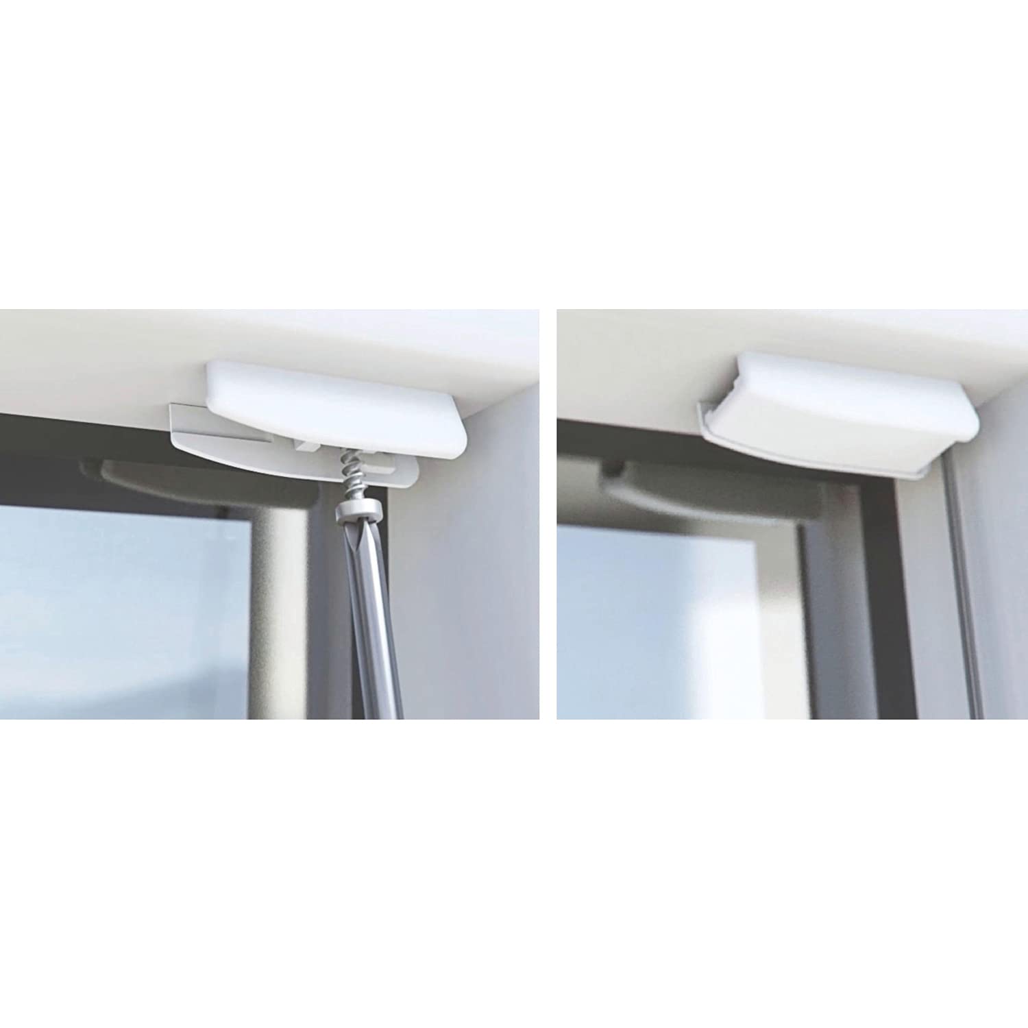 GARDINIA Estor Plisado Concept luz de día, Opaco, Plegable, luz Transparente, Ajustable, fácil de acortar, Blanco, 80 x 210 cm