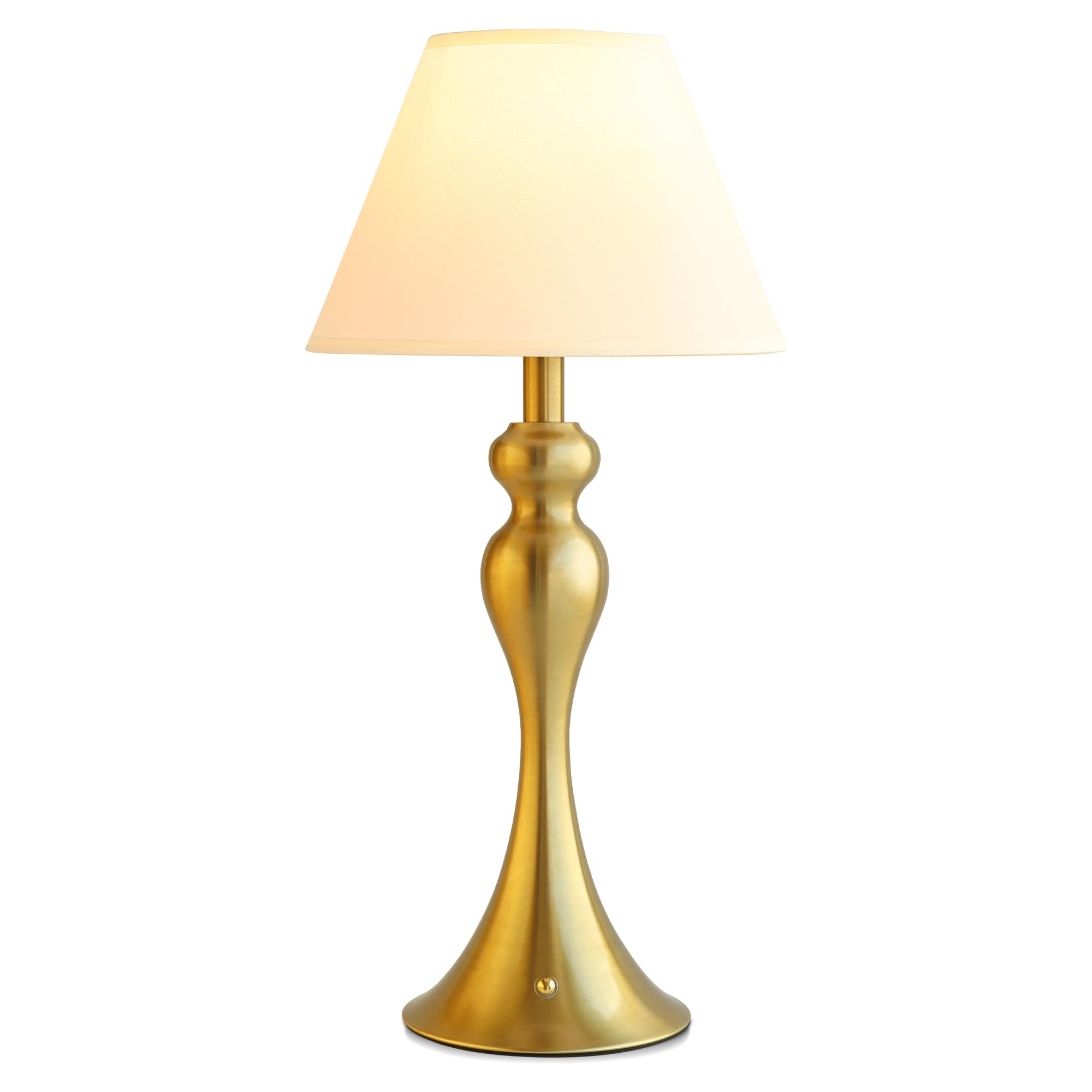 Photo 1 of Mr.White Rechargeable Cordless Table Lamp - Gold
