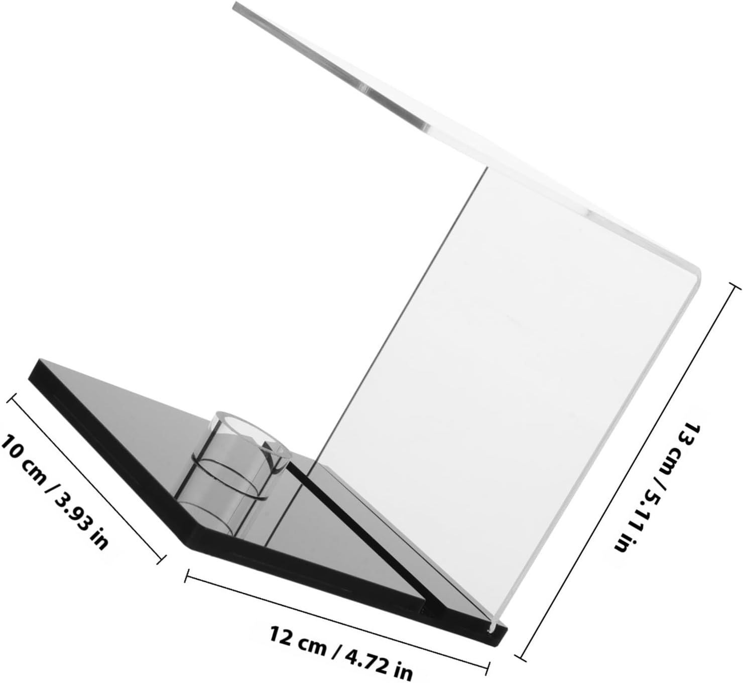 Healifty 2pcs Softball Display Case with Base, Acrylic Baseball Ball Holder Showcase Cube for Signed Memorabilia and Sports Collectibles Storage