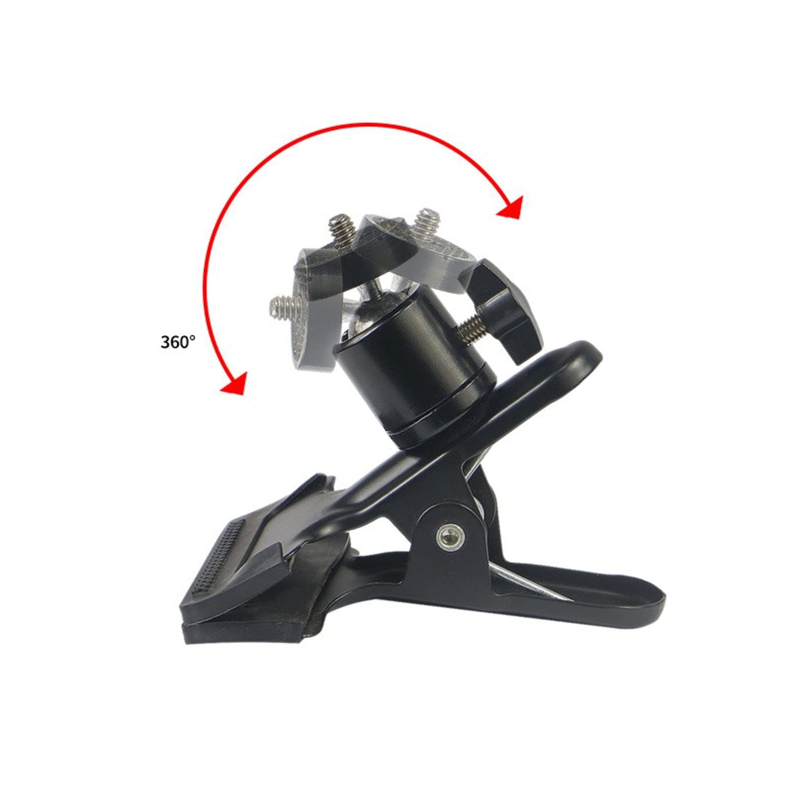 Anello luminoso per selfie da 10 pollici, con morsetto e supporto per telefono, set di illuminazione per videoconferenze USB per scrivania, computer, computer portatile/monitor/trucco/YouTube