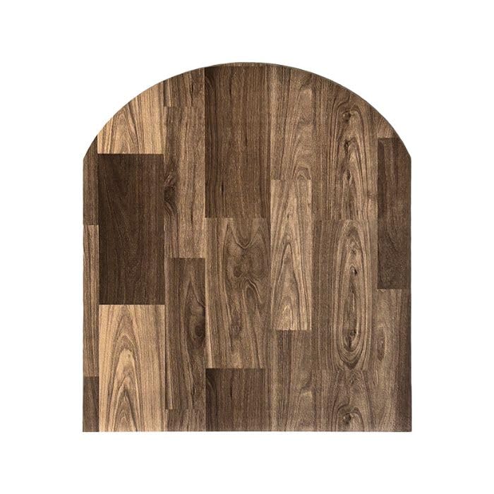 San Marco Pedana Salvapavimento per Stufa a Legna e a Pellet 100x90 cm Effetto Legno Materiale Spalmato