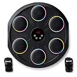 Unichefry Macchina da Boxe Musicale da Parete con LED e Bluetooth