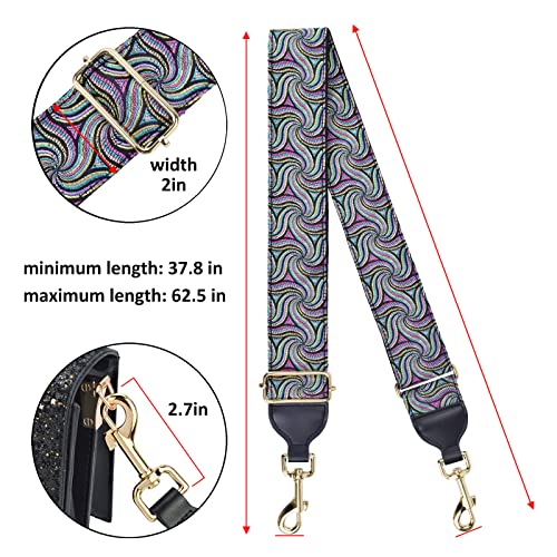 CLOUDMUSIC Handbag Strap Replacement Crossbody Strap Purse Strap for Women Girls3