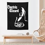 Electric Musics Wizard Tapestry Wall Hanging Novelty Wall Poster 3D Printed Blanket For Living Decor Room 30X40 Inch