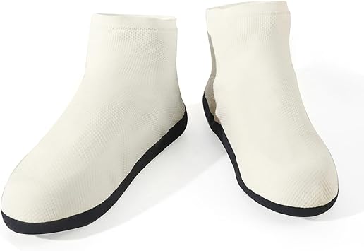Waterproof Shoe Covers, Reusable High-Elasticity Latex Galoshes Overshoes with Non-Slip Sole, Portable Rain Snow Mud Protection for Women and Men