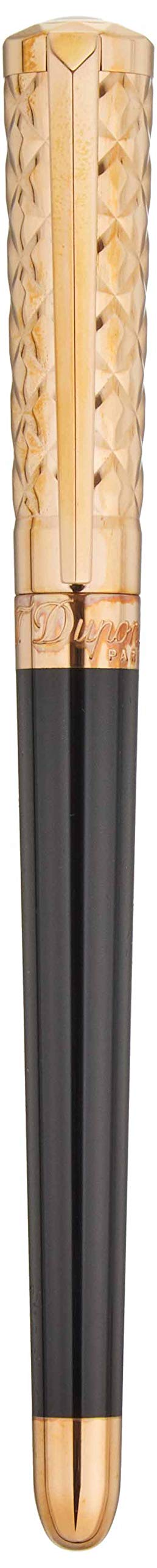 S.T. Dupont Penna Roller Wi Libertè 462601 Da Collezione Unisex Oro Rosa Nero