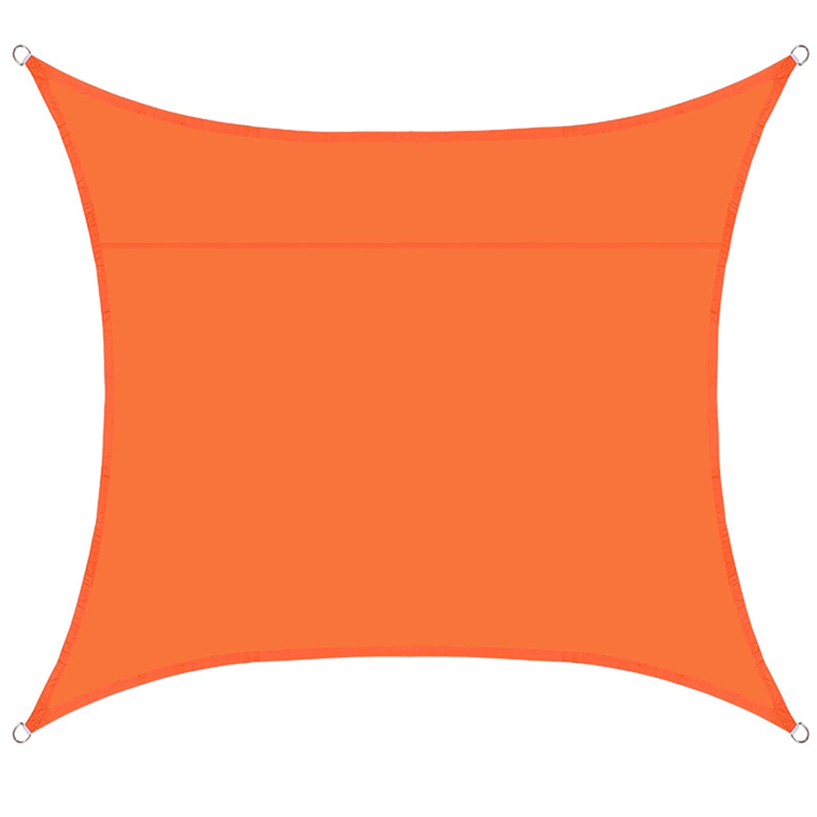 8' X 8' Rectangle Sun Shade Sail,Green Sun Shade Sail Waterproof Canopy Awning for Patio Outdoor Backyard