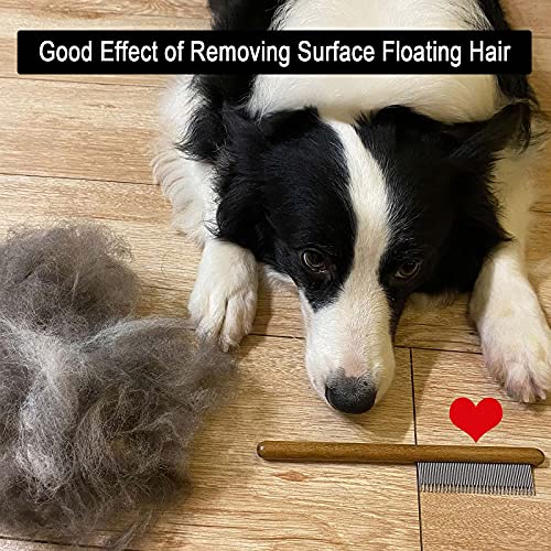 Cat comb,dog comb,Solid Wood Pet Comb Grooming Tool for Cats,Dogs and rabbits - Image 6
