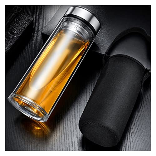 Bai Shi Wu Lekvrije Thee Fles Met Filters Rvs Dubbelwandige Draagbare Drink Citroen Water Cup Container for CarTravel (Capacity : 800ML) - Image 5