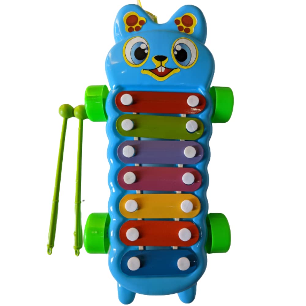 8-bit Cute Caterpillar Xylophone and Pull Along Toy for Kids, Multicolor 2 in 1 Toy (B0BC4Q3H67) Amazon Price History, Amazon Price Tracker