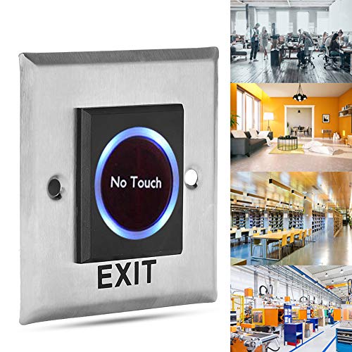IR Sensor Door Switch, Infrared Sensor Contactless No Touch Door Exit ...