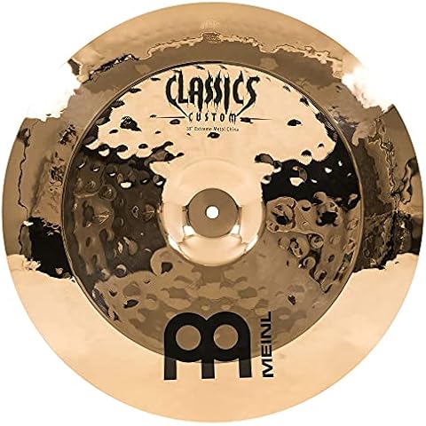 Meinl 18" China Cymbal - Classics Custom Extreme Metal - Made in Germany, 2-YEAR WARRANTY (CC18EMCH-B) Cover