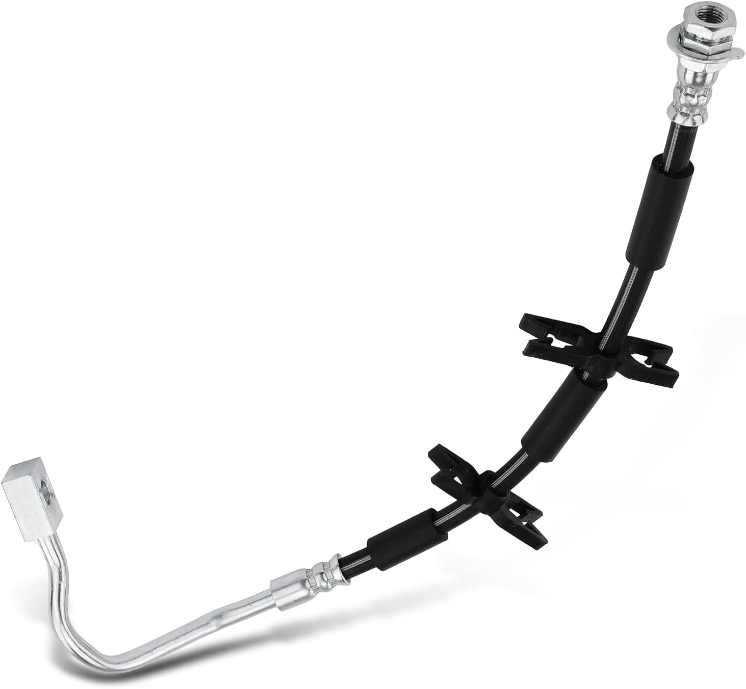 A-Premium Front Driver Brake Hydraulic Hose Compatible with Select Ford Models - For F-150 2004-2005, Lobo 2005 - Replace# 4L3Z2078CE
