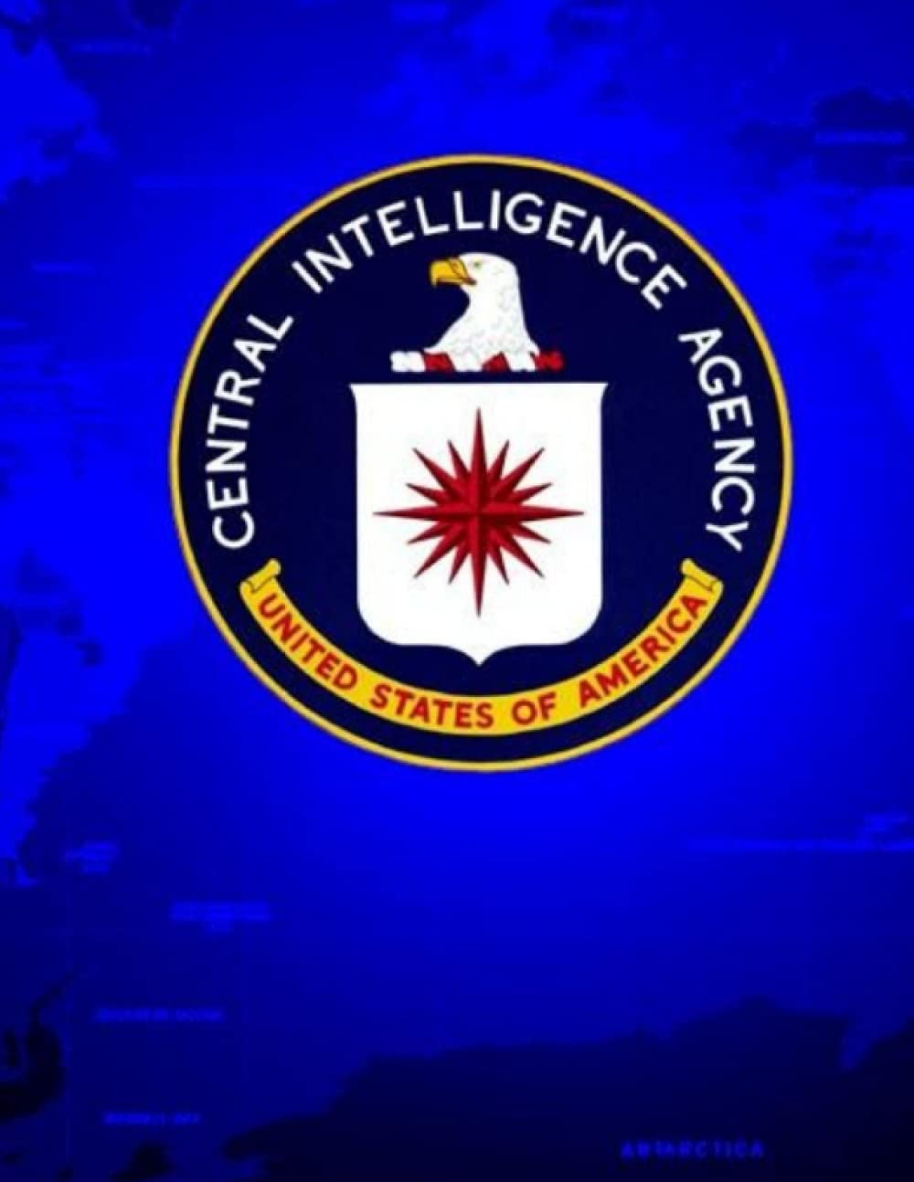 CIA Central Intelligence Agency 100-Page College Ruled Notebook