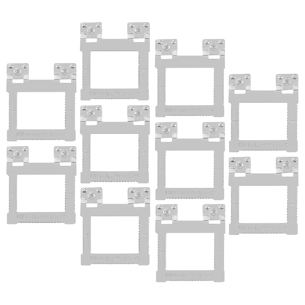 Sisi Uk Silver 10 X Cwh3 Sawtooth Hangers With Screws – Canvas Picture Frame Hanging Kit For Aluminium Back Frames – Secure Wall Mount Hardware For Art, Paintings, Stretchers & Exhibitions