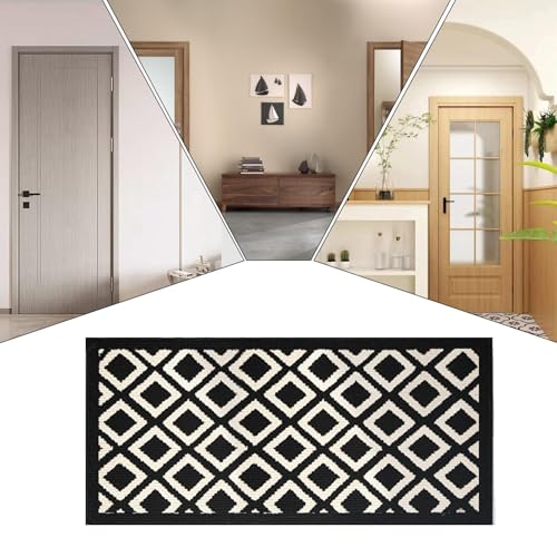 Tapetes de cocina para piso con base antideslizante y superficie impermeable lavable 6