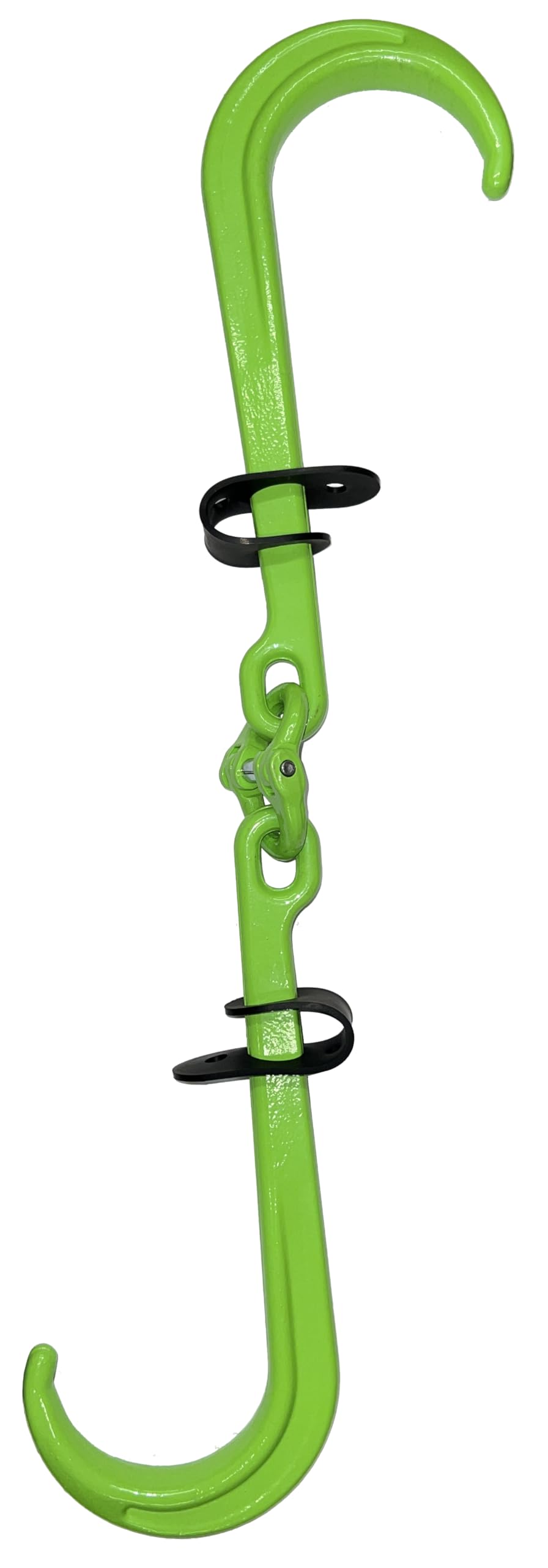 Keyfit ToolsQuick Rig Pallet Puller Double Hooks Heavy Duty Forged 2 Ton 4000 Lbs WLL Mover Grabber Material Handling Warehouse