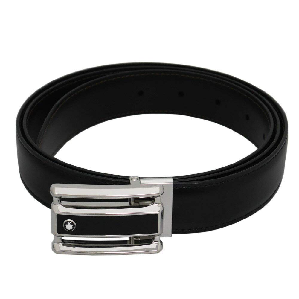 Montblanc Individuell anpassbarer Business-Wendegürtel in Schwarz/Braun