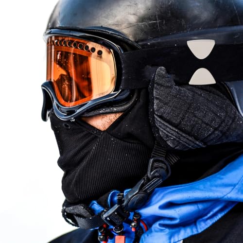 Fijar las gafas en su lugar con los clips para casco de esquí BOXOB 7