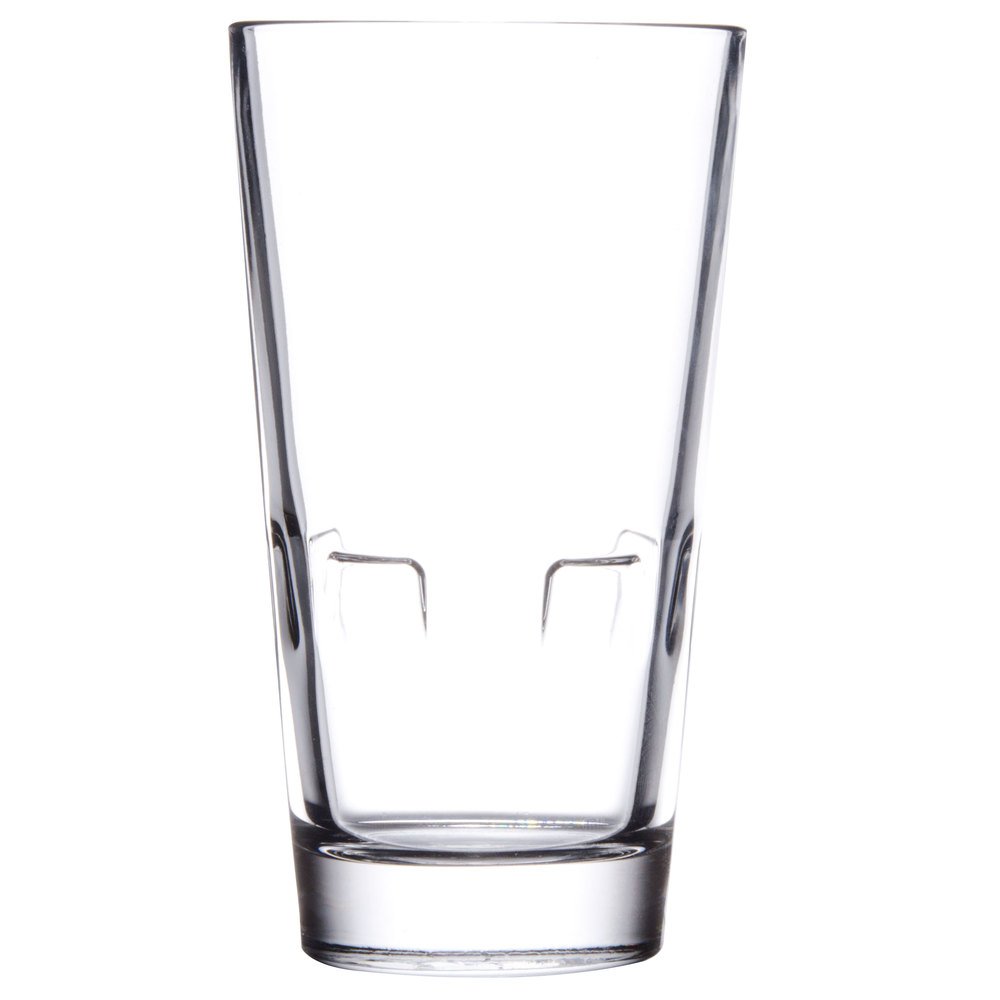 Optiva 16 Ounce Cooler Glass - 12 / CS by Libbey – 16.0 fluid_ounces, Glass, Clear, Pack of 12, Model 15966