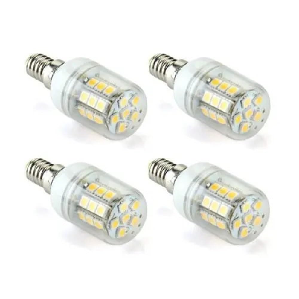NXCVBNKZJ KJXP Lighting, Pack of 15, LED Corn Lamp AC220-240V 3W E14 30LED-5050SMD Light Bulb Spotlight Bulb(White)