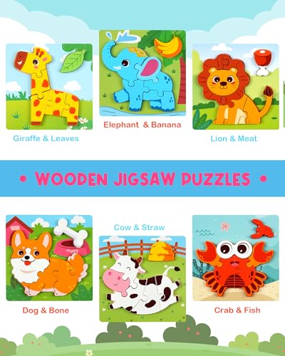 Puzzle Montessori Animales 1 a 4 Anos miniatura 4