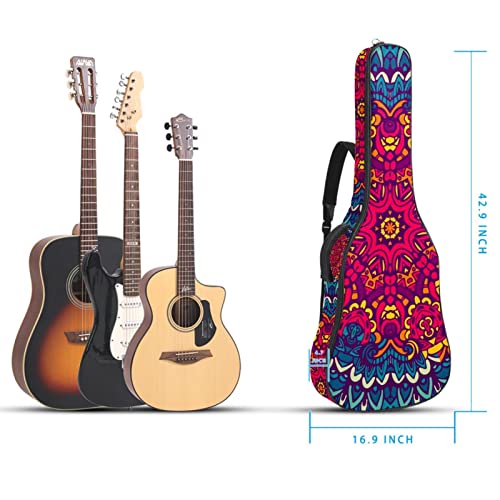 Hondank Housse imperméable pour guitare acoustique avec double bandoulière et poche pattes de chat avec griffes… - Les Beatles, Paul McCartney, John Lennon, RIngo Starr, George Harrison Hondank Housse imperméable pour guitare acoustique avec double bandoulière et poche pattes de chat avec griffes… – Image 6