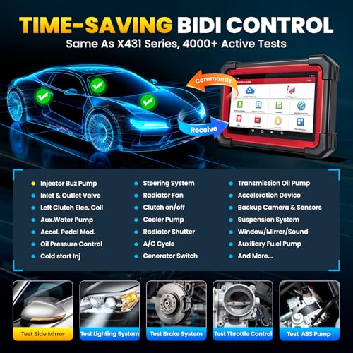 image for 2025 LAUNCH X431 CRP919EBT Elite OBD2 Diagnostic Scanner, Bidirectiona