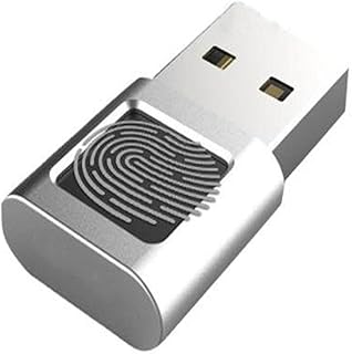 NATEFEMIN USB Fingerprint Reader Module for Windows 10/11 and Above System Biometric Scanner Front Unlock Accessory