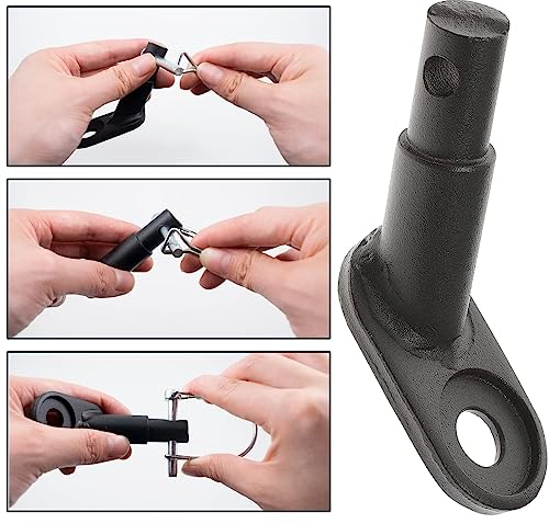 Fahrradanhänger Kupplung Fahrrad Anhängerkupplung Kupplung Anhänger Adapter Hundeanhänger für Fahrrad mit Sicherungsstift Fahrrad Hänger Kupplung Hundefahrradanhänger Hunde Anhänger Hundewagen