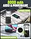 LED Campinglampe Aufladbar 8000mAh, Ultra Hell 1000 LM Camping Laterne mit LED-Leistungsanzeige, 4 Lichtmodi & IP65 Wasserdichte, USB C Aufladbar, für Camping, Wandern, Angeln, SOS, Ausfälle