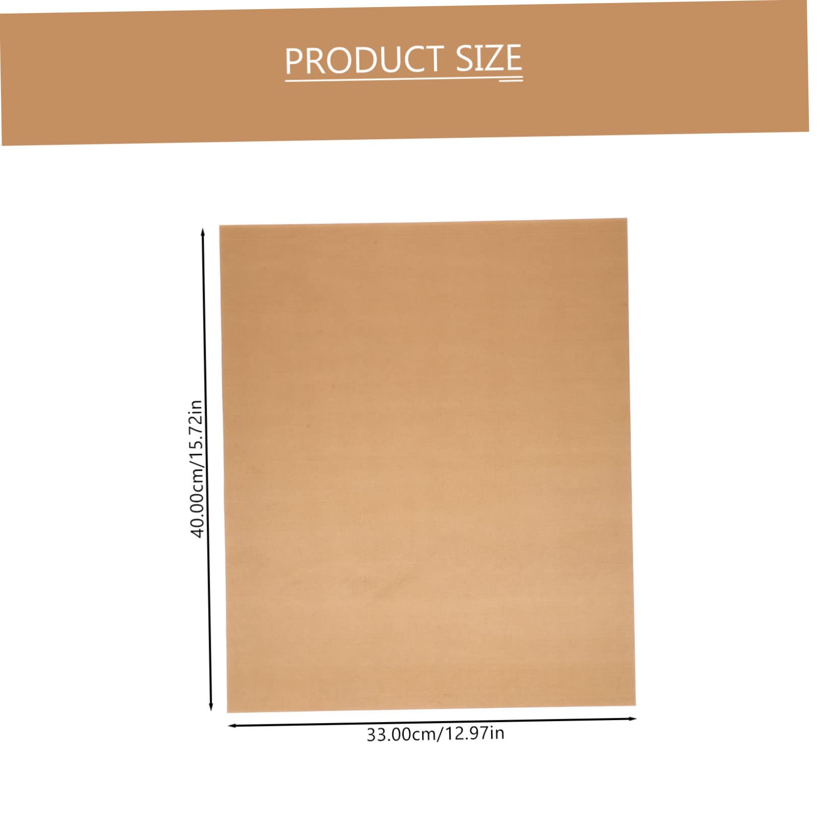 NUOBESTY 4 Ensembles Tapis De Cuisson en Argile Four d'argile Tapis De Cuisson Réutilisable en Pâte Polymère Rouleau À Pâtisserie en Terre Cuite Argile Rouge PTFE Coffee 4 Pièces * 4