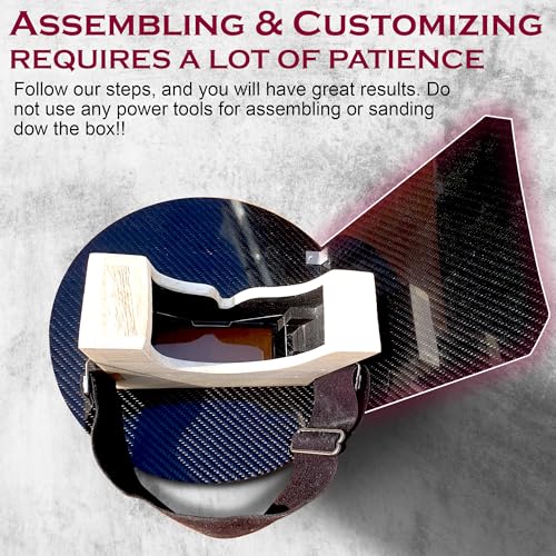 SturdyShape Carbon Fiber Pancake Hood
