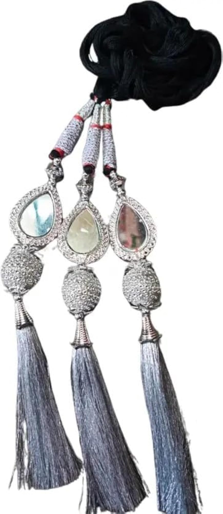 Heavy Design Paranda Braid Tassles Hair Accessory