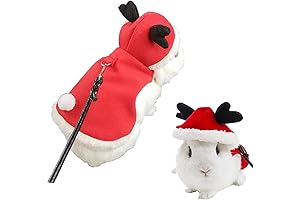 Christmas Cape Elk Costume with Deer Antlers