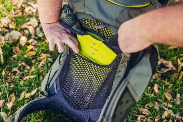 Gregory Zulu 65L Plus Size Unisex Hiking/Backpacking Pack, Freefloat Hipbelt, Internal Hydration Sleeve For Water Bladder, (Reservoir Not Included), Medium/Large Plus Size, Forage Green