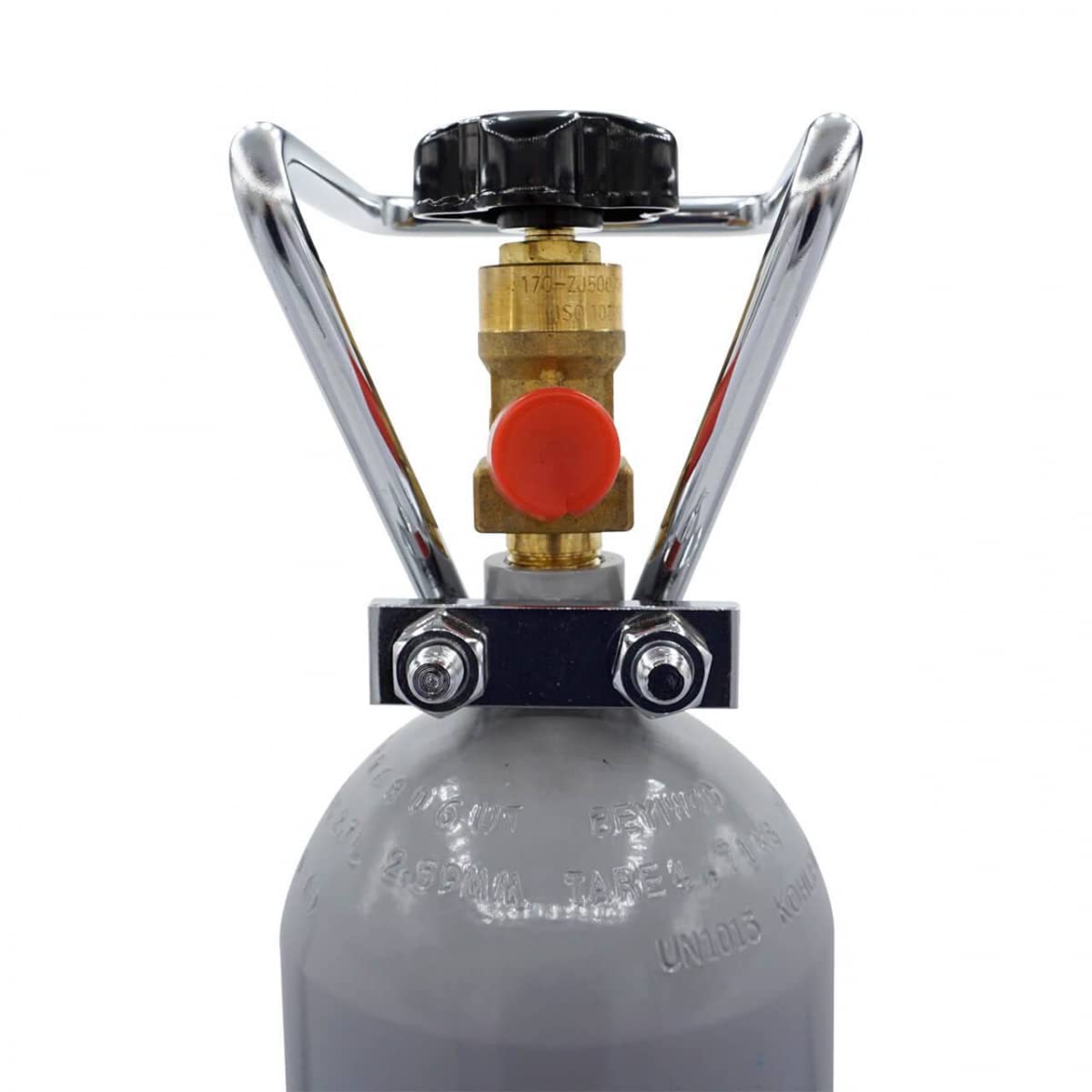 2 kg CO2 Gasflasche Kohlensäure Aquaristik Bar Zapf-Anlage Flasche Getränke
