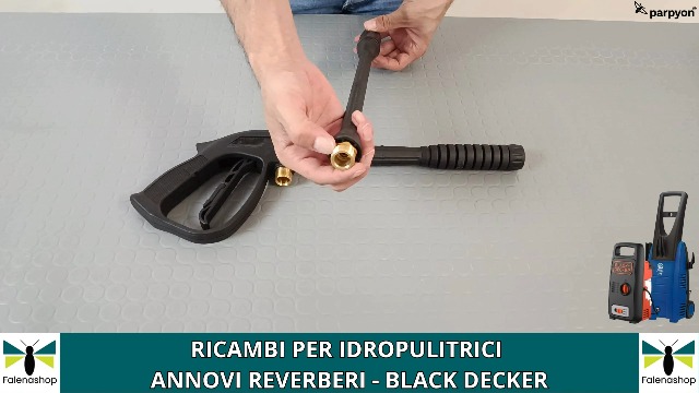 Pistola completa idropulitrice annovi tillo 121 k