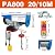 Dremvoist Electric Hoist with Remote Control,1760lbs Electric Hoist 110 Volt,Electric Hoist Winch Wireless/Wired 2 in 1,33/65.6FT Lifting Height,for Factories,Garage,Warehouses, Construction Site