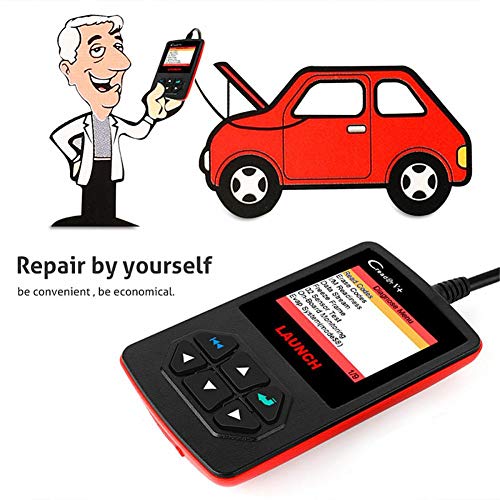 Wan Ning Lector de códigos de Problema de escáner automático OBD2 multilingüe Universal Escáner - Motor General Desglose OBD 2 Lector de código Pantalla a Color escáner de Coche Herramienta