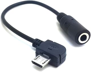 Micro USB Jack to 3.5mm Headphone Earphone Adapter Socket Audio Cable Price In India