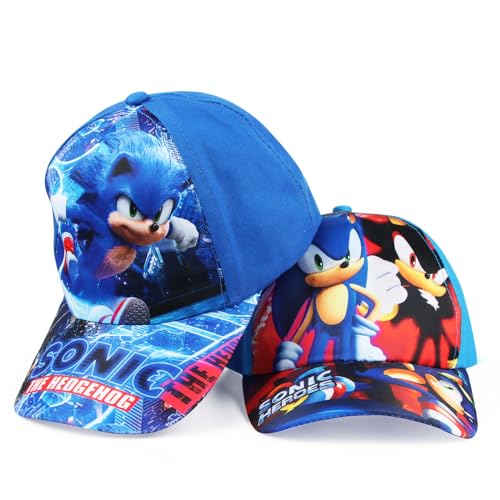 2 Pièces Casquette Baseball S-onic, Casquette Enfant Fille, S-onic Soleil Casquette, Casquette De...