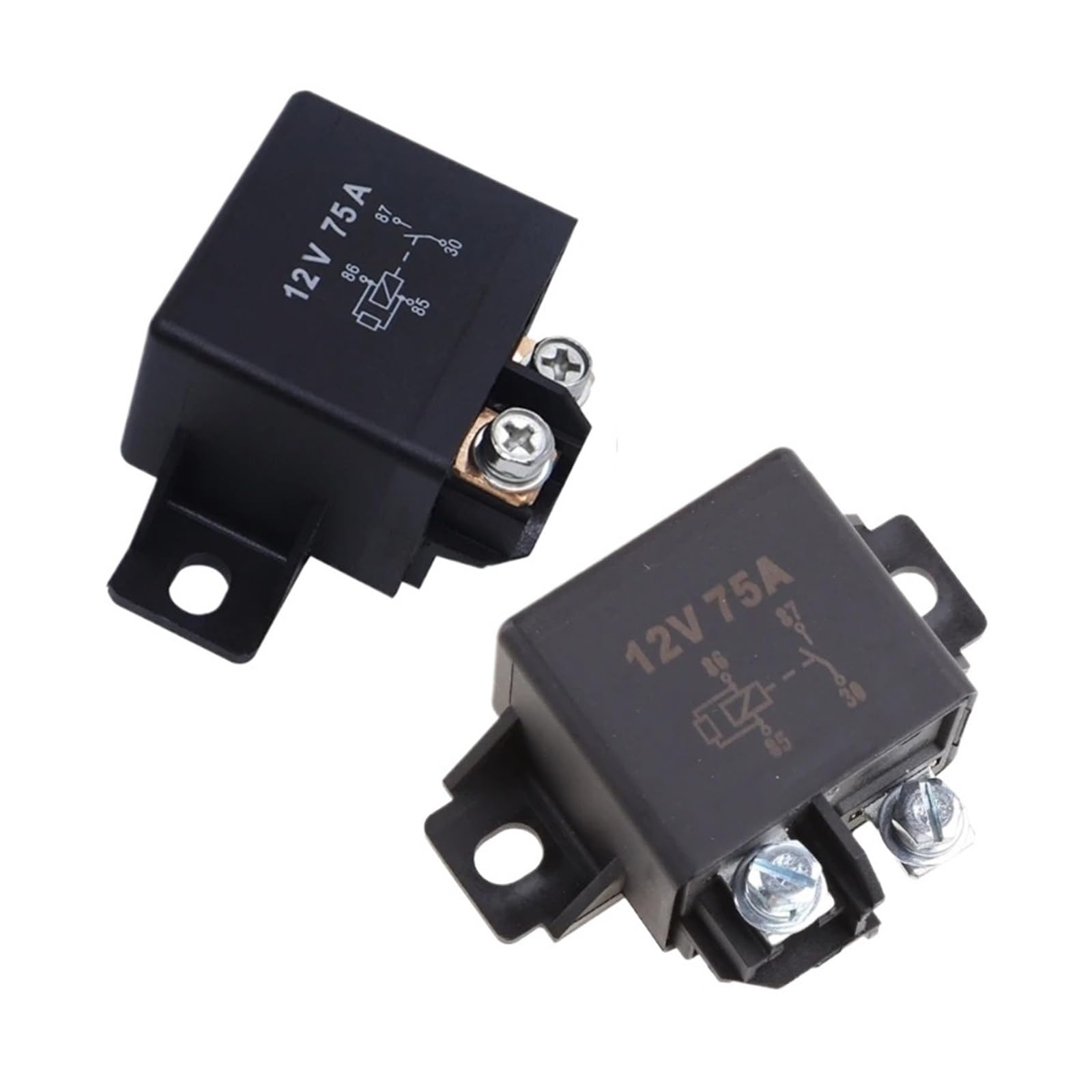 Relé de arranque for excavadora y montacargas, 75 A, 12 V, multiusos, resistente a altas temperaturas, gran capacidad, 0332002168