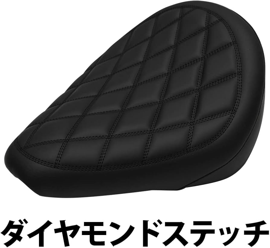 ホンダ レブル250 ロングシートダイヤモンドステッチ レブル250 ロングシート ダイヤステッチ タンデムベルト付