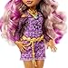 Monster High Doll, Clawdeen Wolf with Purple Streaked Hair in Signature Look with Fashion Accessories & Pet Dog Crescent