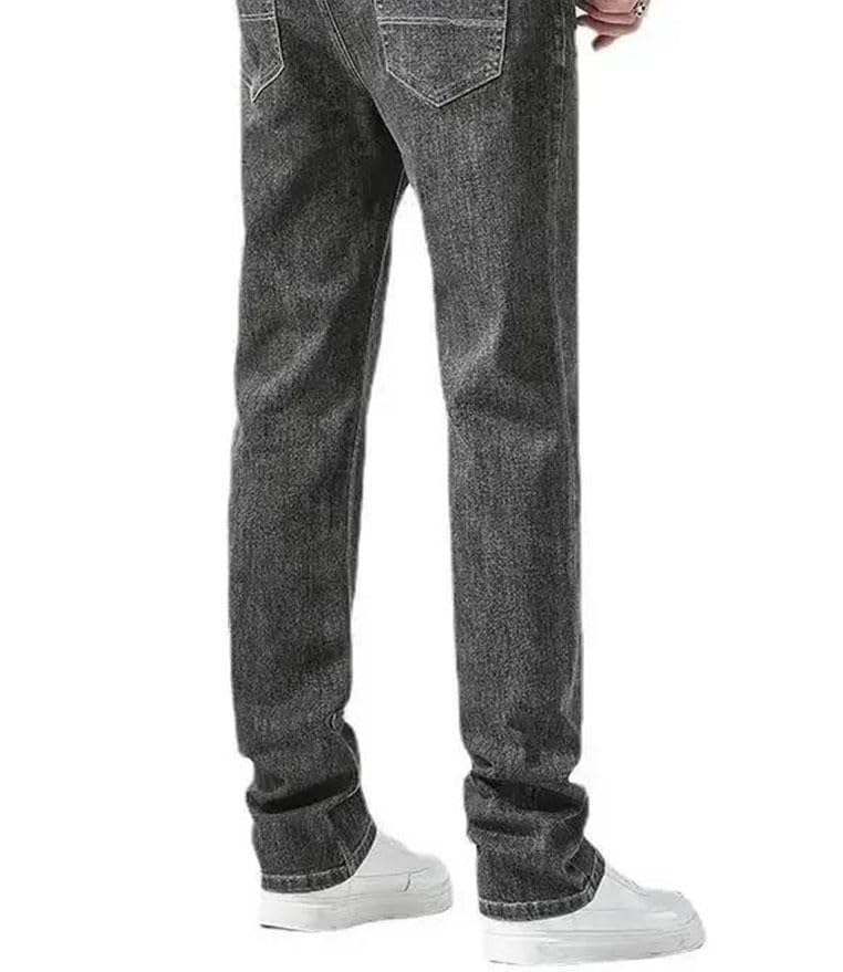 Men's Lyocell Business Jeans, Slim Casual Straight-Leg, Stylish and Comfortable Jeans2