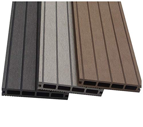 Preisvergleich Produktbild Home Deluxe - WPC Terrassendiele - Musterstück - Drei verschiedene Farben